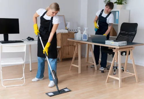 Nettoyage de bureau professionnel à Saint-Didier-la-Forêt
